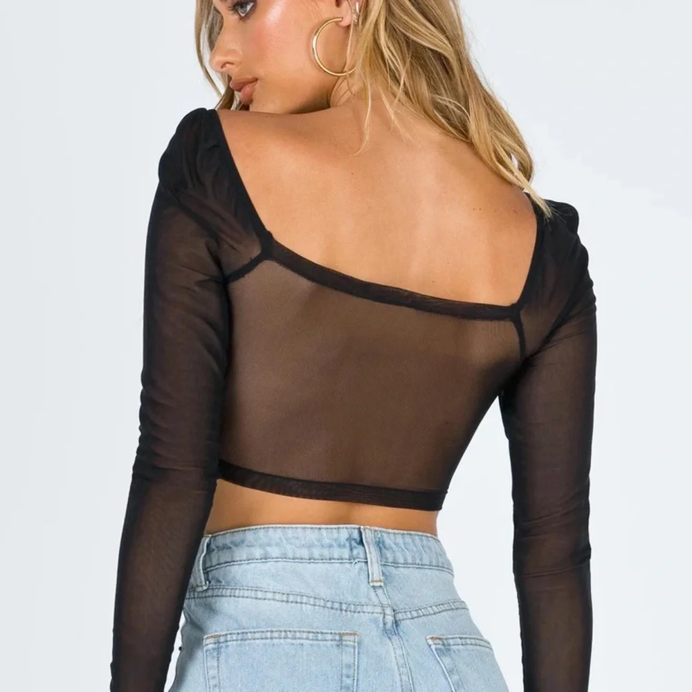 Princess Polly black corset top - Picture 2 of 5
